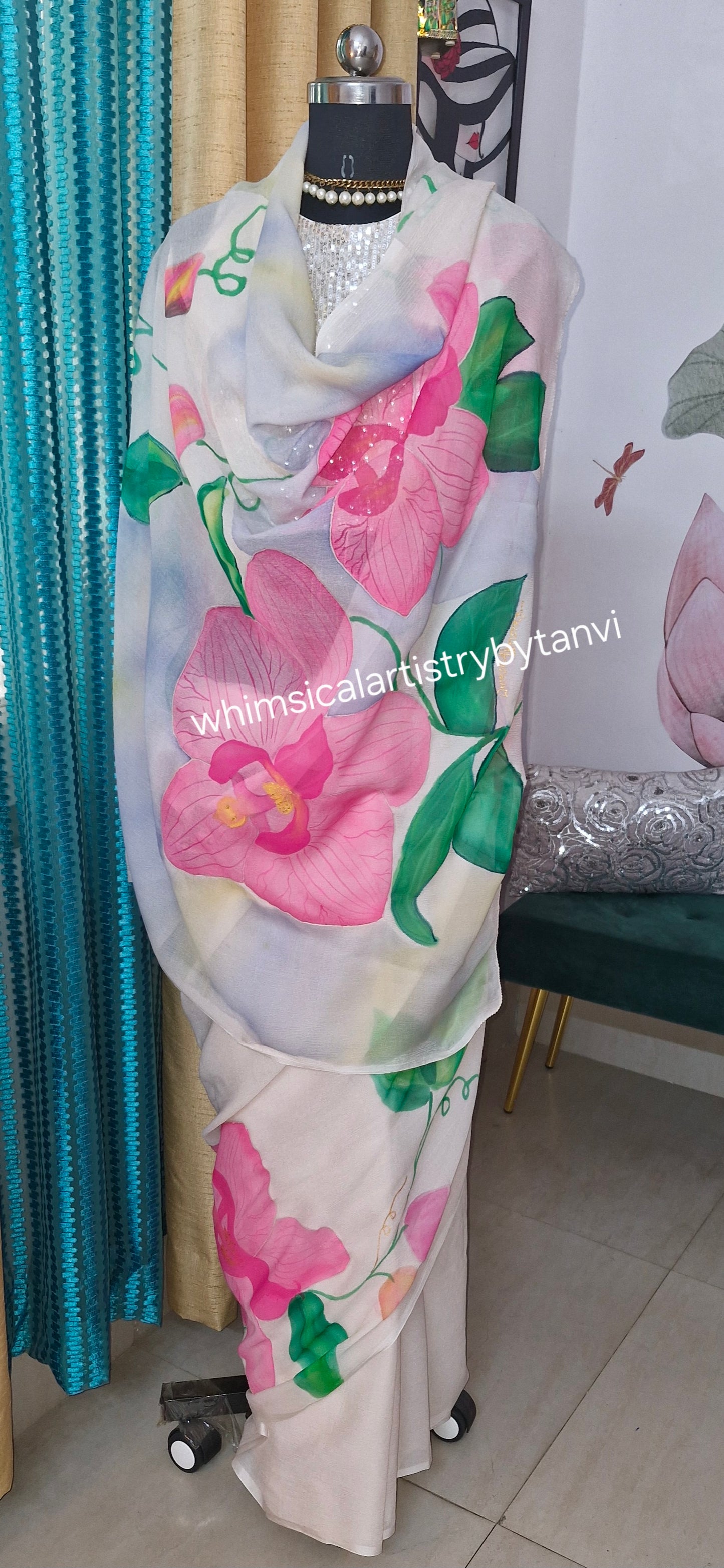 Orchid Blush Saree
