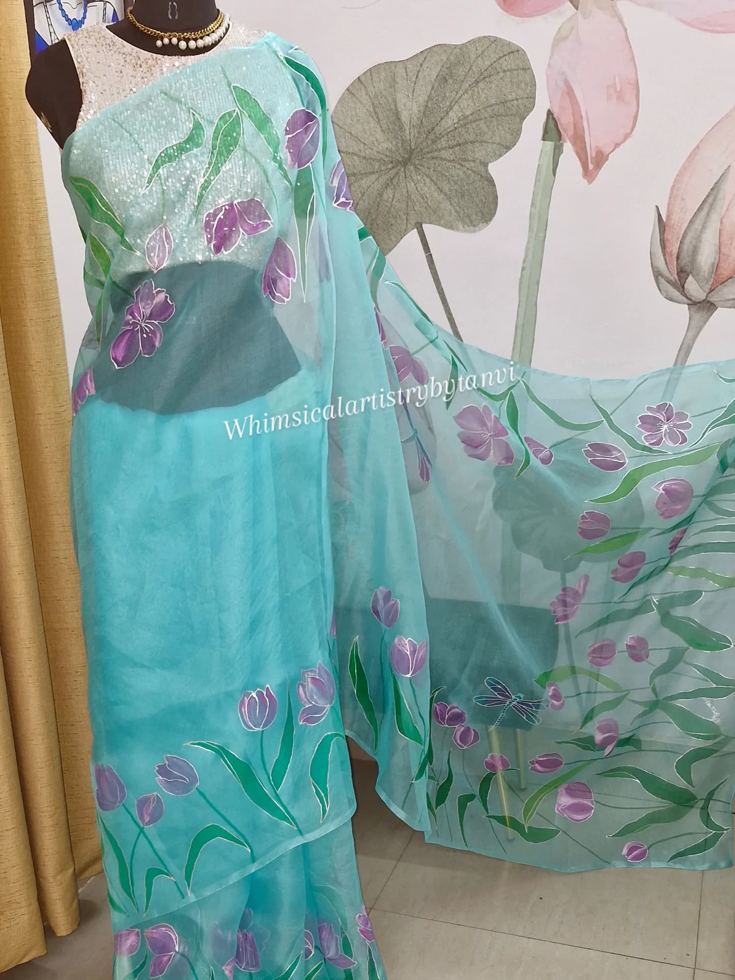 Tulip Trance Saree