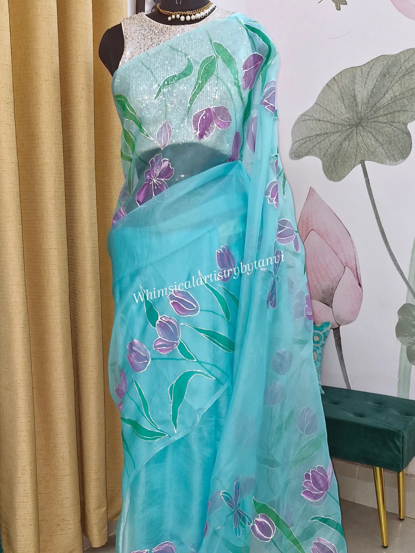 Tulip Trance Saree