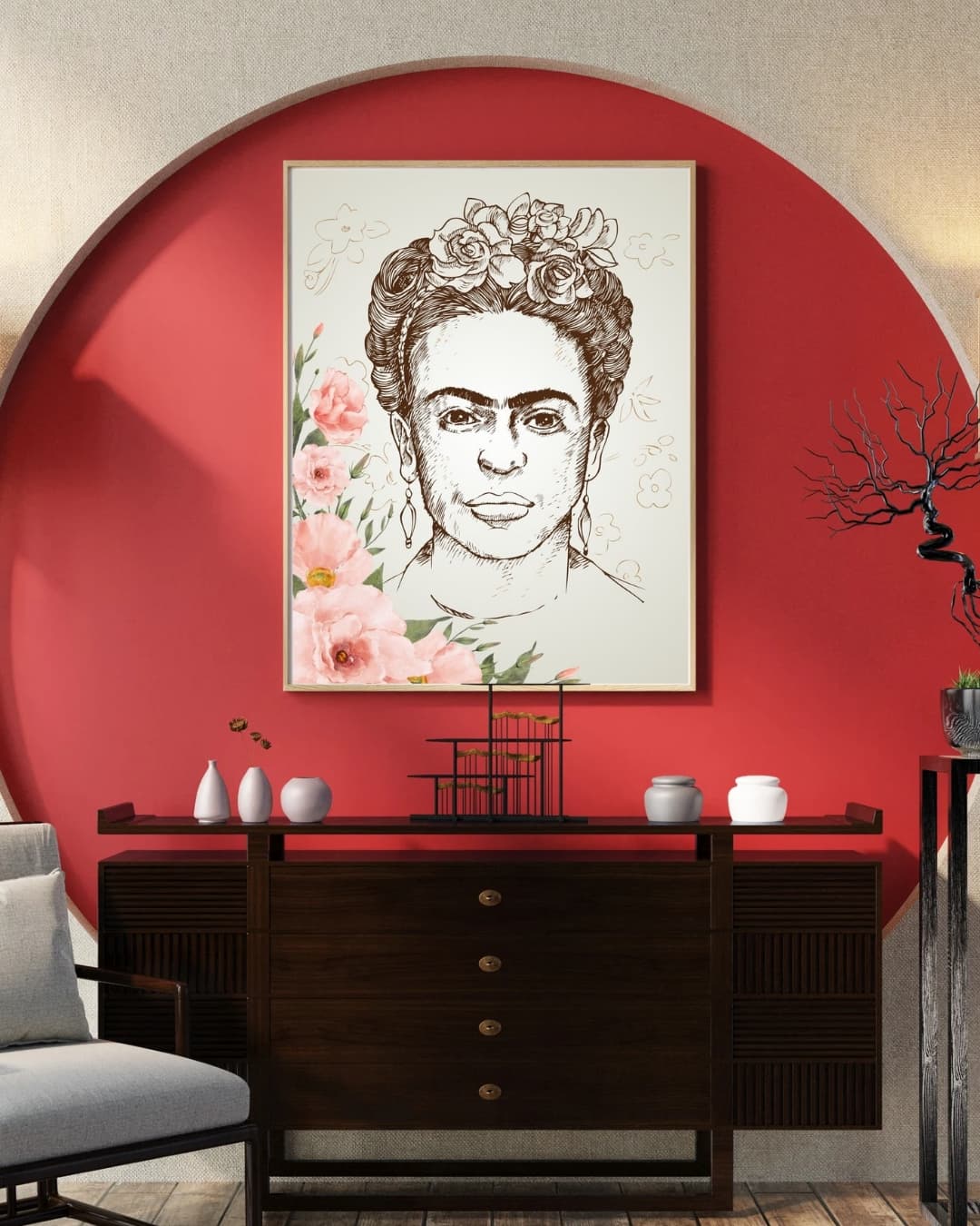 Frida Kahlo Framed Artwork