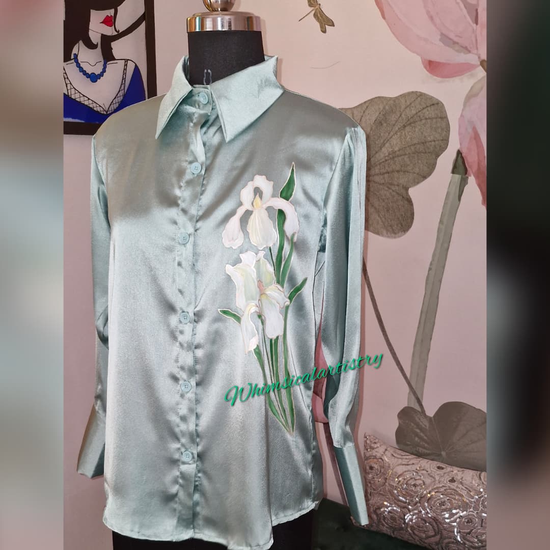 Iris Oasis women's shirt