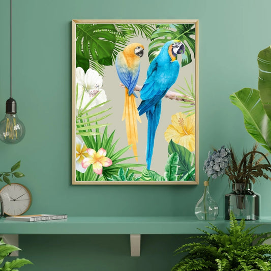 Tropical Oasis Framed Artwork