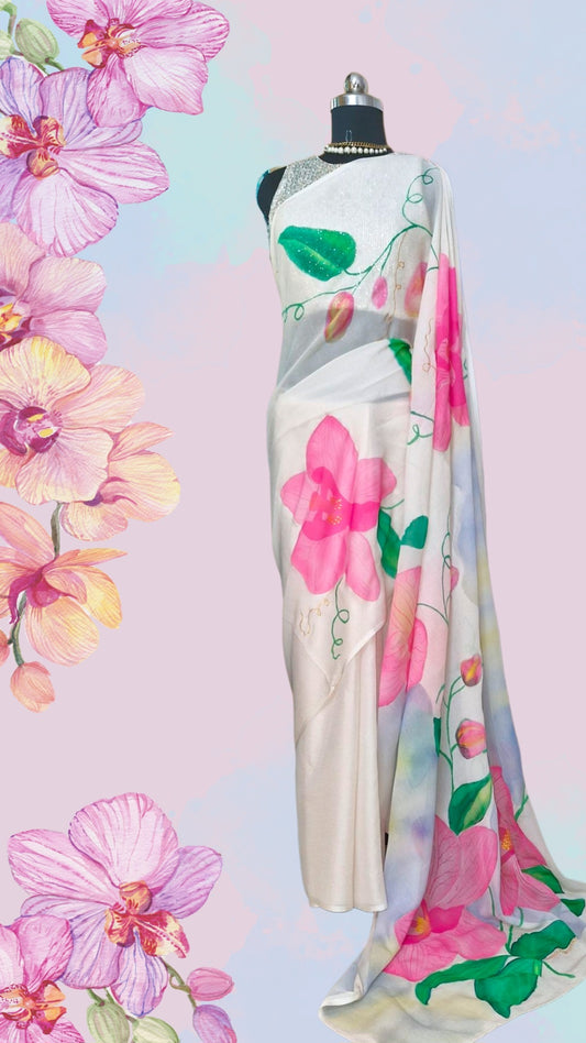 Orchid Blush Saree