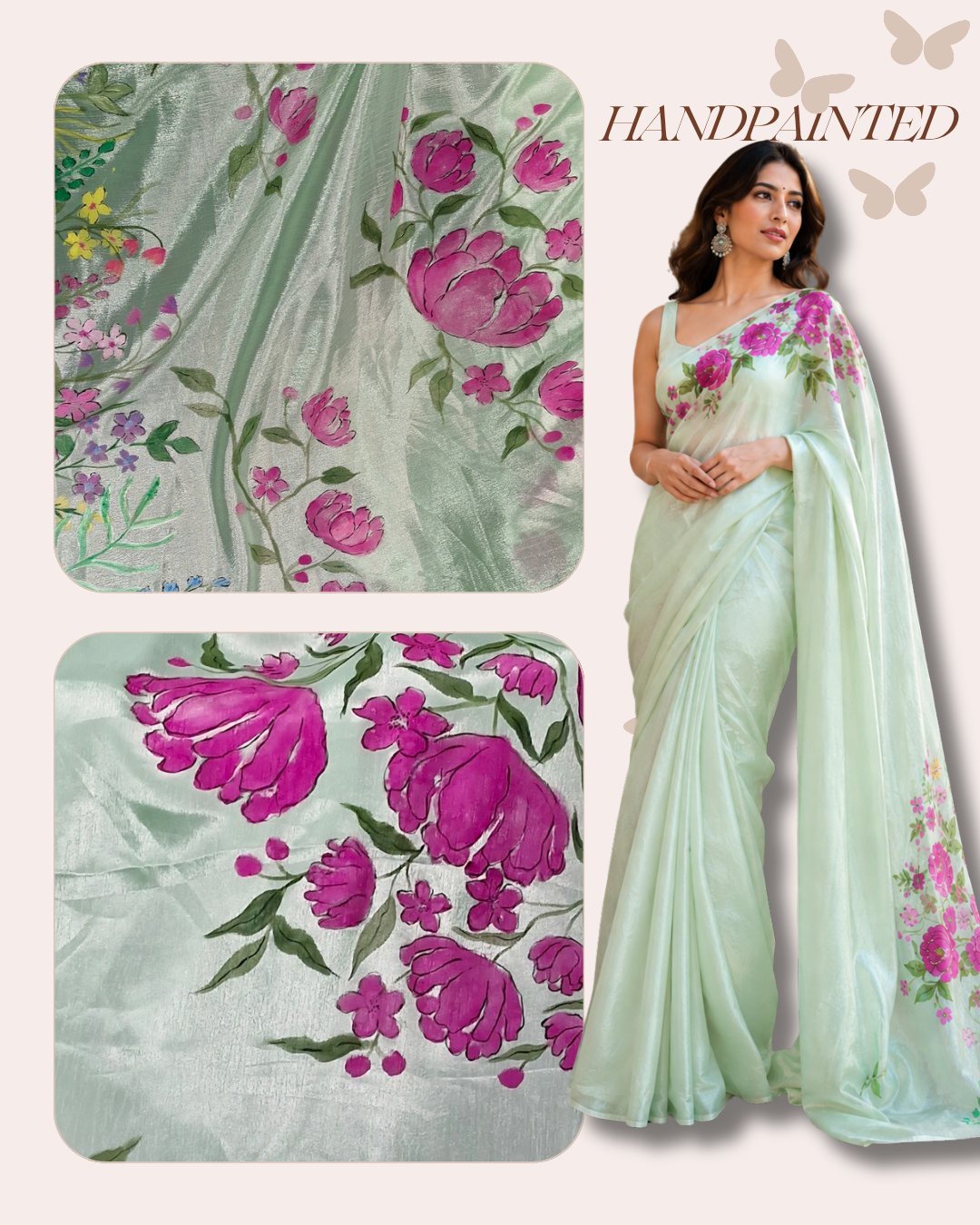 Blush on mint