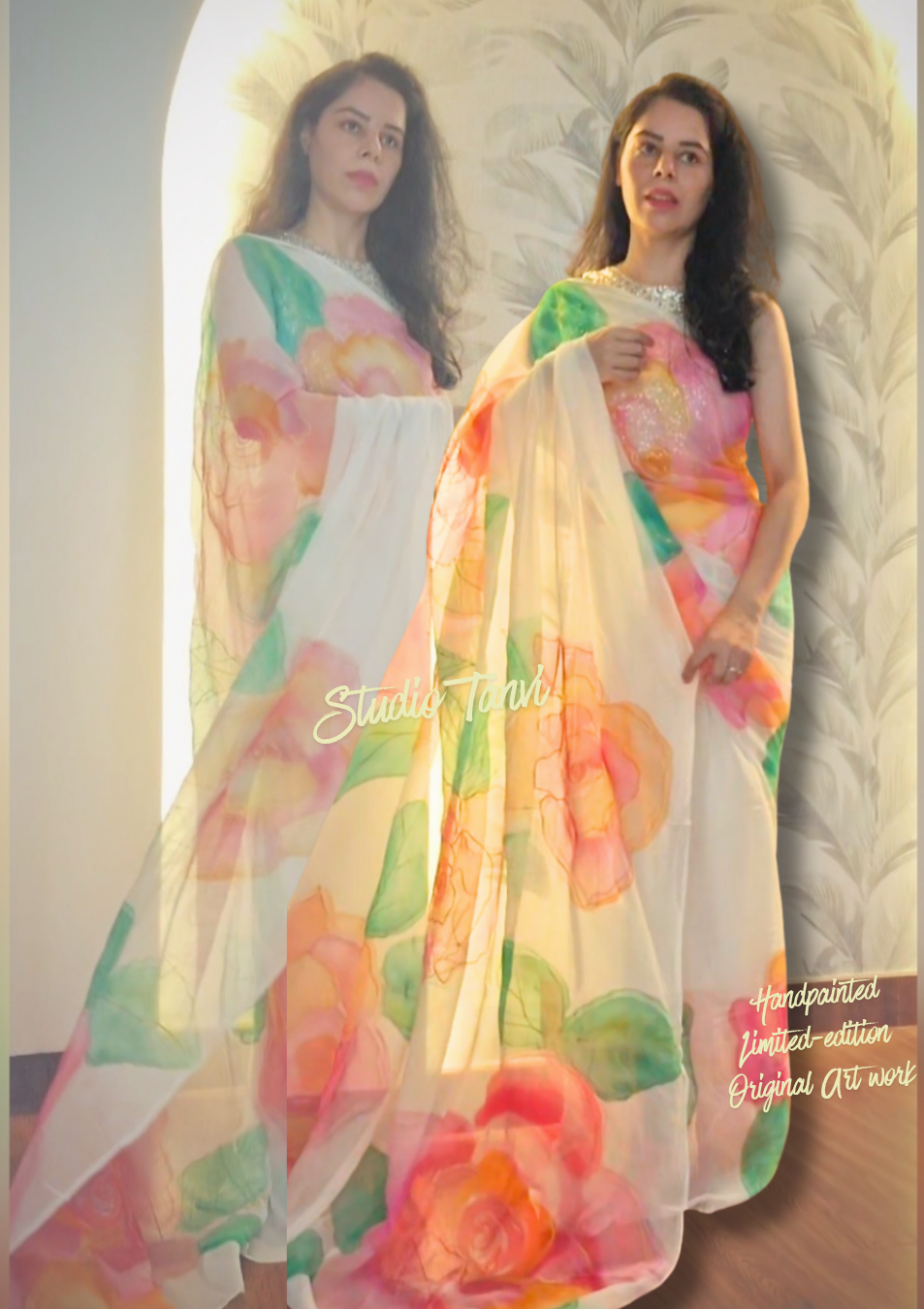 Gulmohini saree